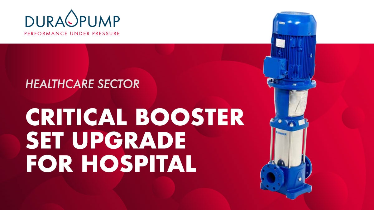 case study featured image header for critical hospital pump upgrade