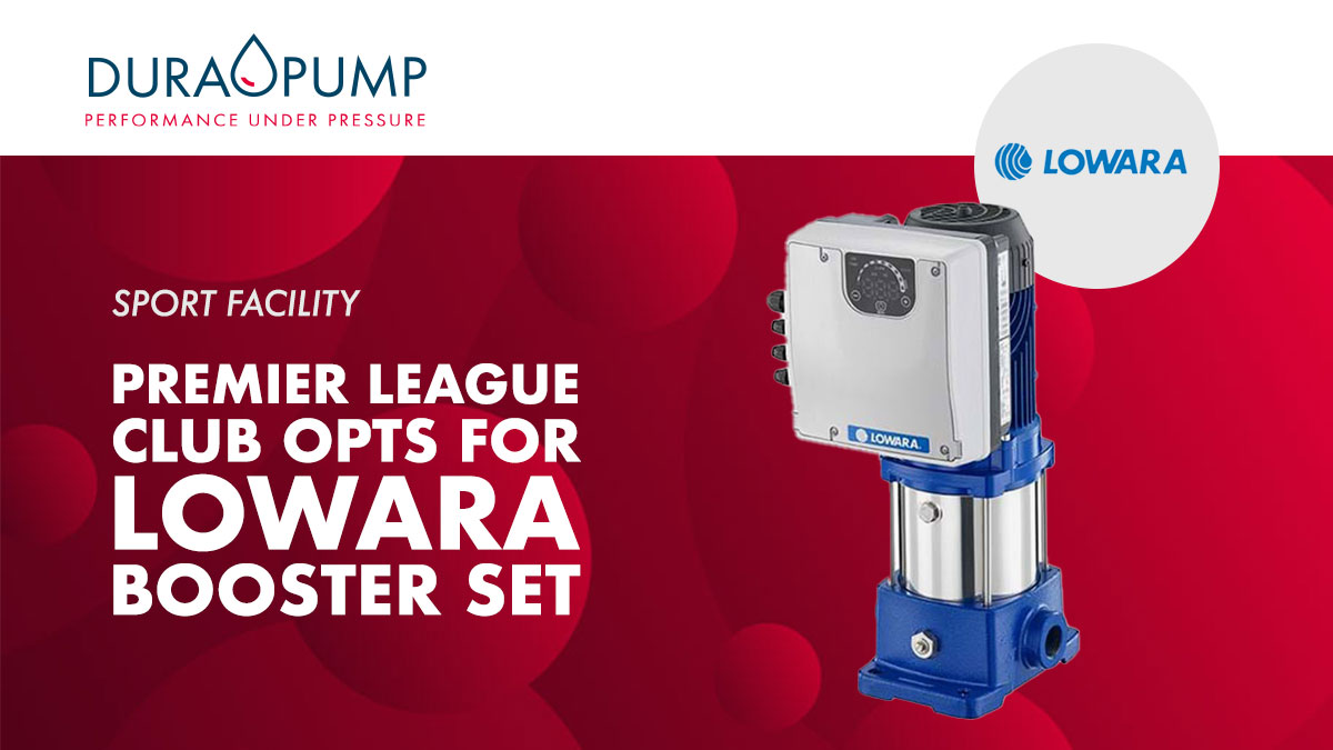 lowara booster set case study